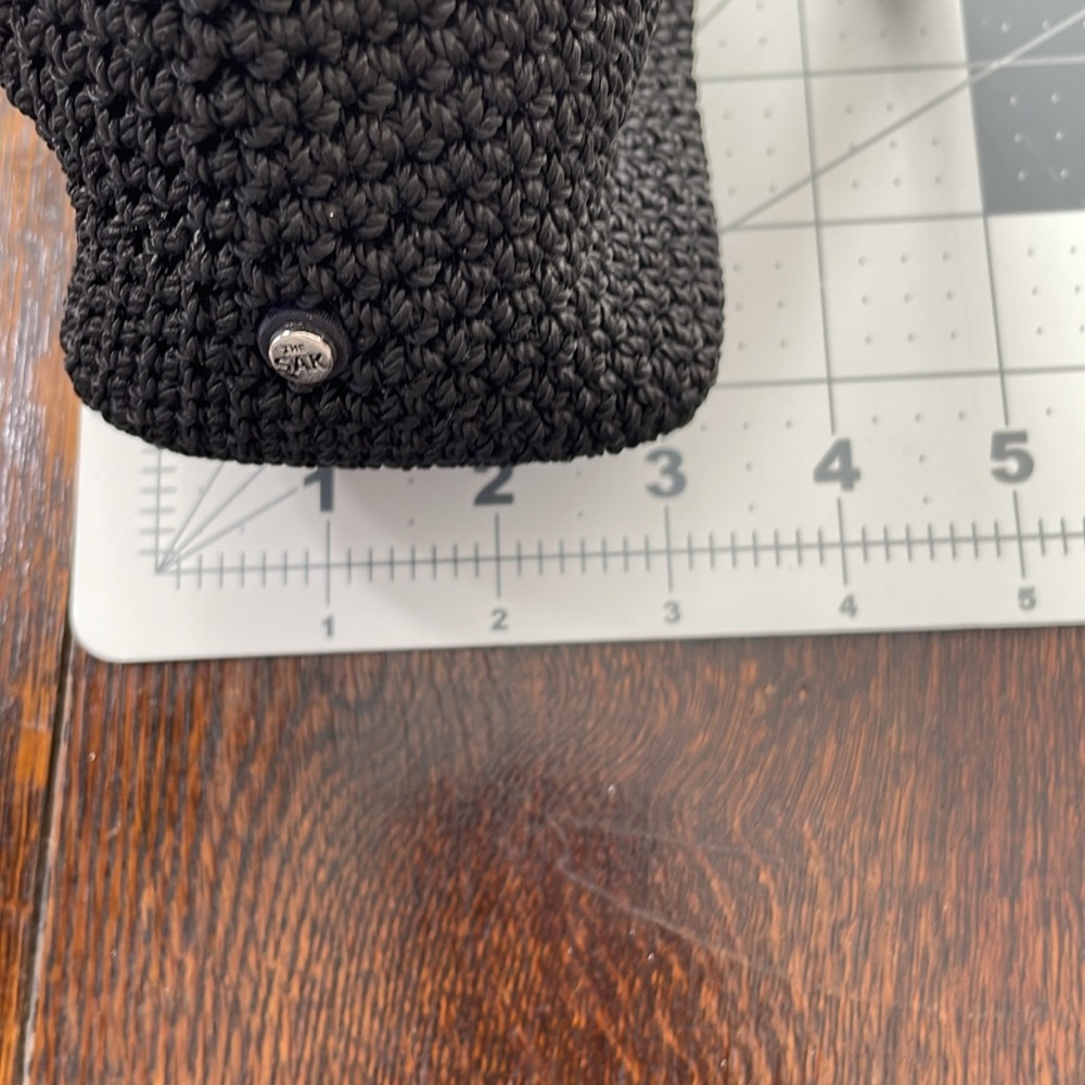 The Sak, small black crocheted evening bag - Picture 7 of 10
